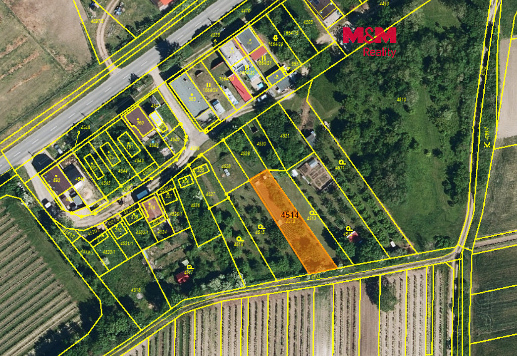 Prodej zahrady 449 m²