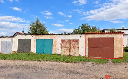 PRODEJ GARÁŽE 22 m2 na vlastním pozemku VEJPRNICE, Vítěz. Nezvala, Vejprnice, okres Plzeň-sever