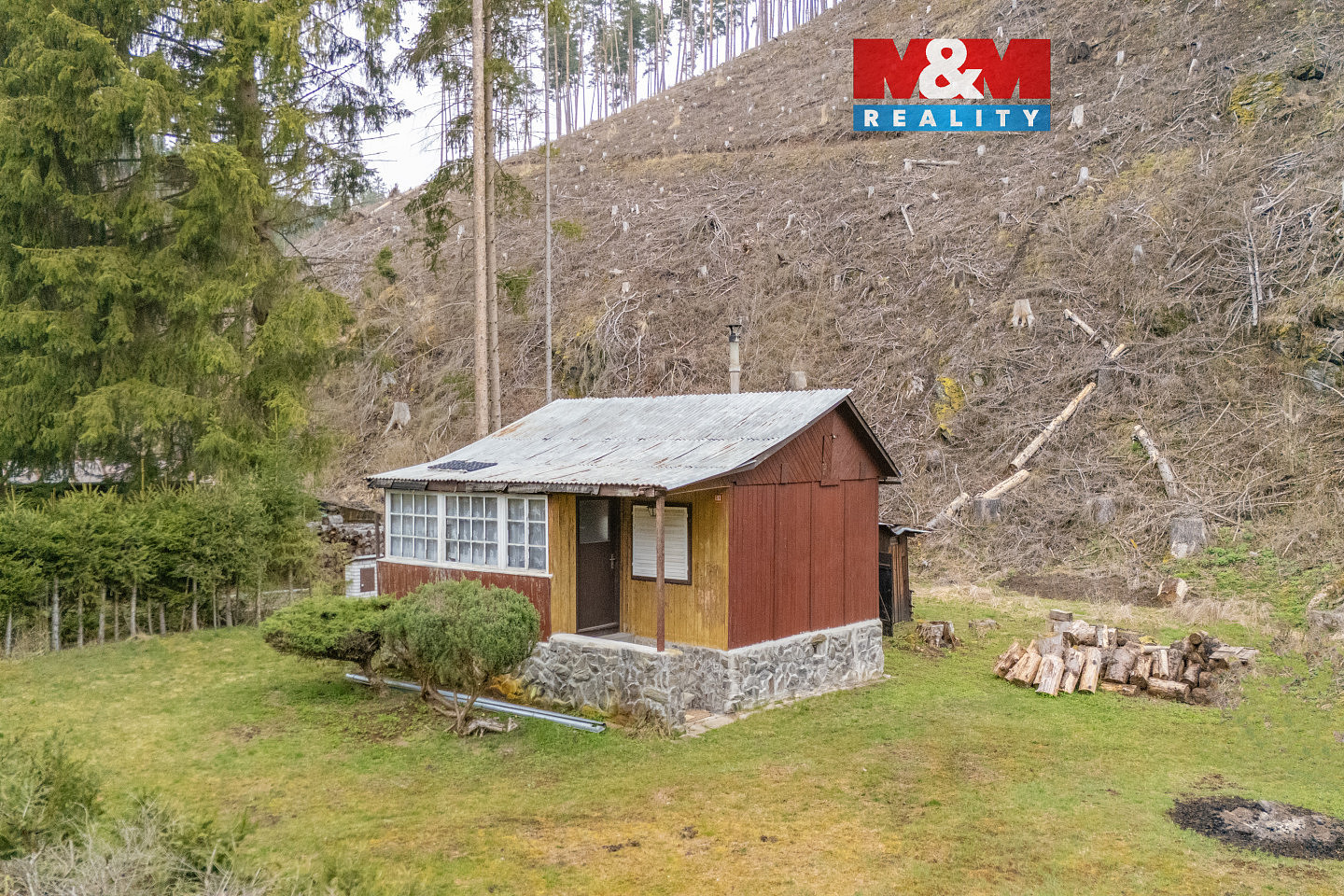 Prodej chaty/chalupy 30 m² s pozemkem 520 m²