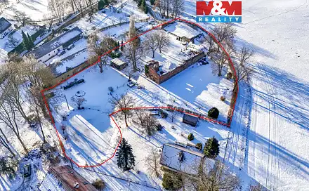 Prodej stavebního pozemku 4 514 m², Vlkovice - Martinov, okres Cheb