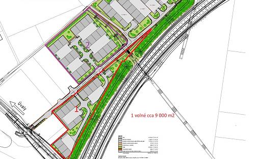 Prodej komerčního pozemku 5 000 m², Úvaly, okres Praha-východ