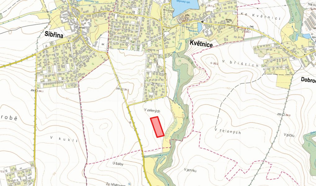 Prodej pole 10 129 m², Květnice – náhled fotky 2