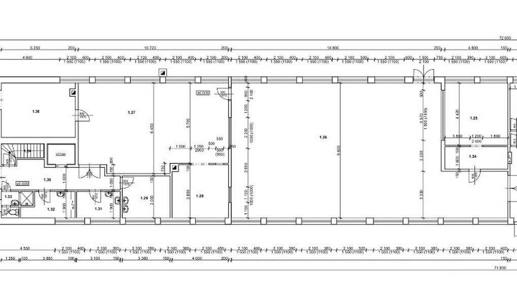 Pronájem kanceláře 648 m², Veselí nad Moravou – náhled fotky 37