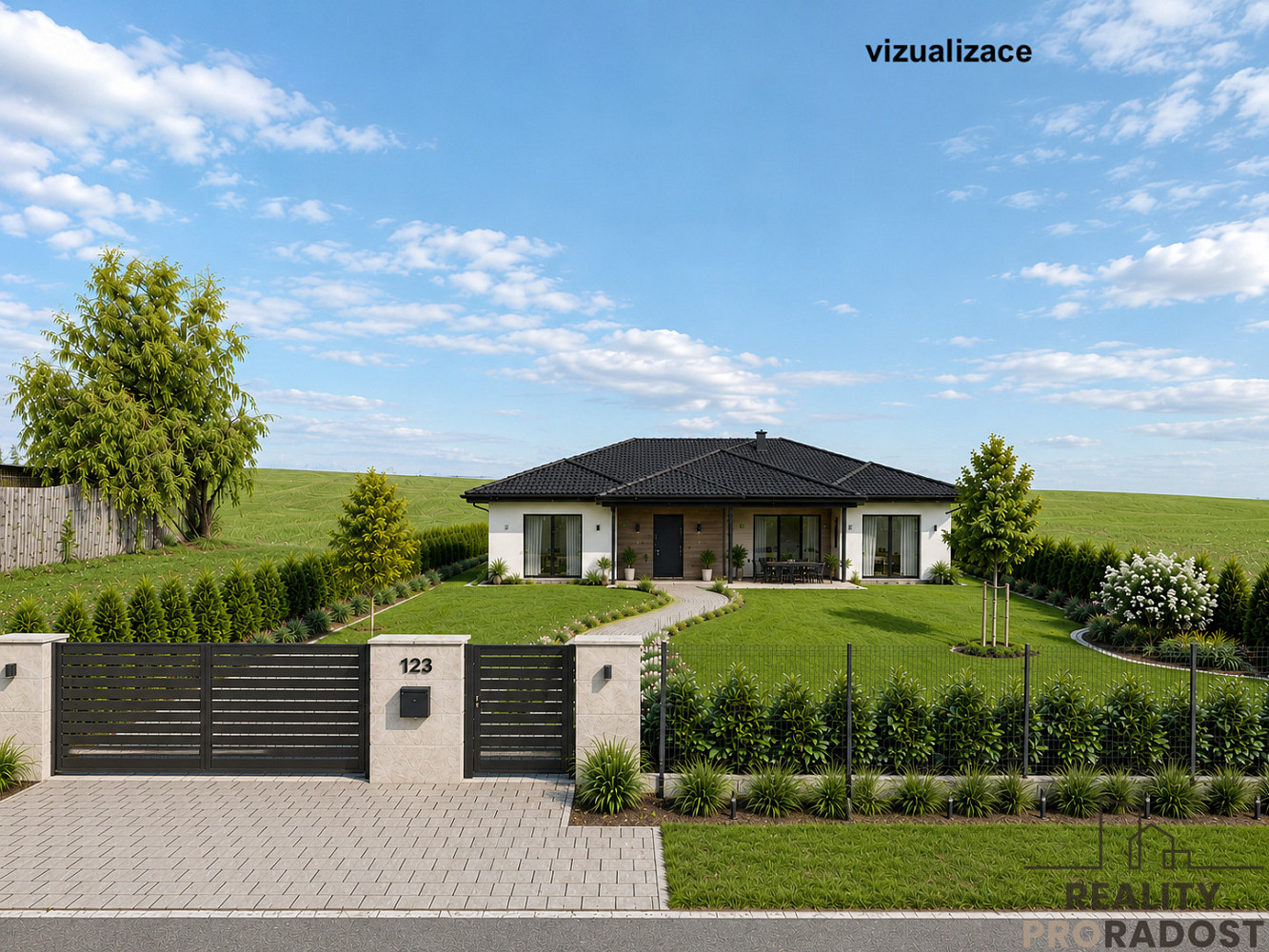 Prodej stavebního pozemku 800 m² – fotografie 4