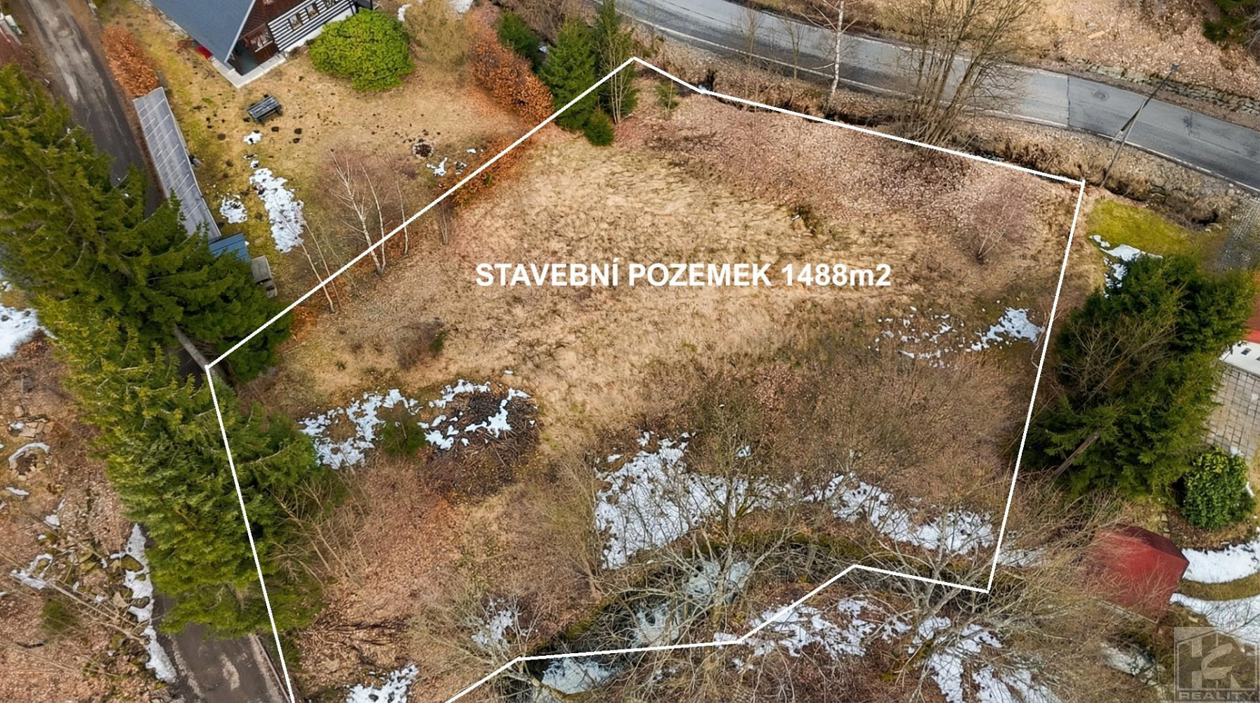 Prodej stavebního pozemku 1 488 m² – fotografie 4