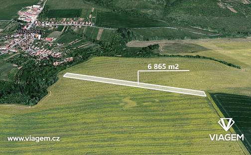Prodej pole 1 716 m², Medlovice, okres Uherské Hradiště