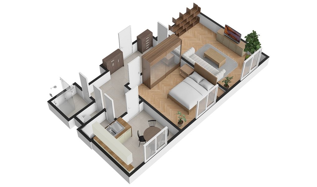 Prodej bytu 2+1 59 m², Praha – náhled fotky 7
