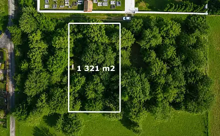 Prodej stavebního pozemku 1 321 m², Smilovy Hory, okres Tábor