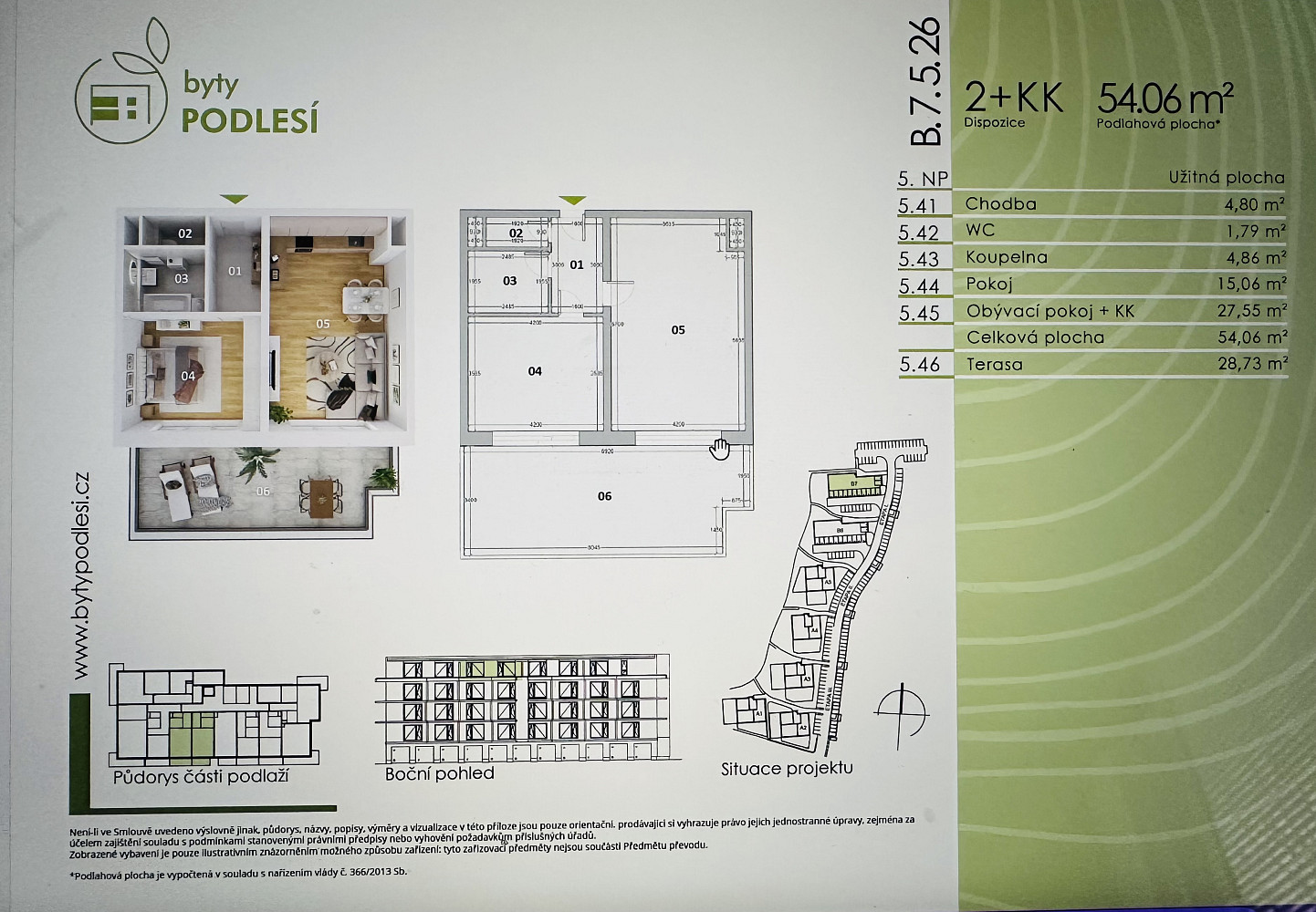Pronájem bytu 2+kk 83 m² — photo 4