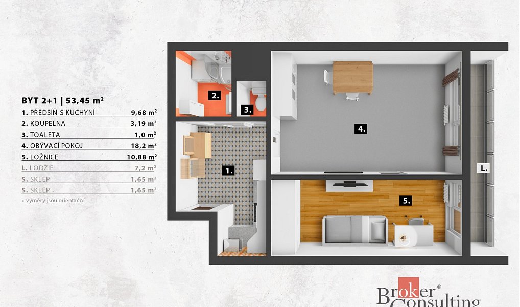 Prodej bytu 2+1 53 m², Praha – náhled fotky 11