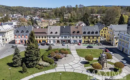 Prodej nájemního domu, činžáku 464 m², náměstí 1. máje, Chrastava, okres Liberec