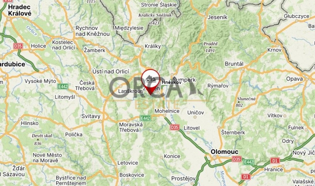 Prodej pozemku 8 481 m², Zábřeh – náhled fotky 3