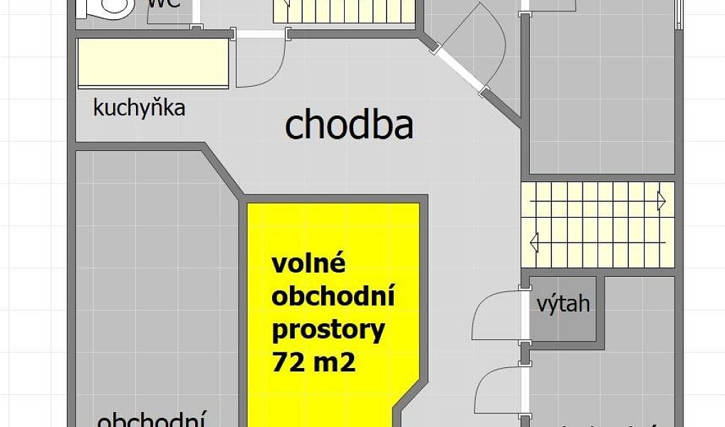 Pronájem obchodních prostor 72 m², Nové Město nad Metují – náhled fotky 14