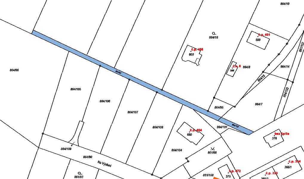 Prodej pozemku 15 m², Byšice – náhled fotky 2