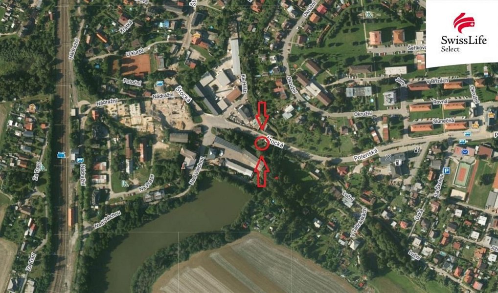 Prodej stavebního pozemku 438 m², Dobronín – fotka 1 z 4