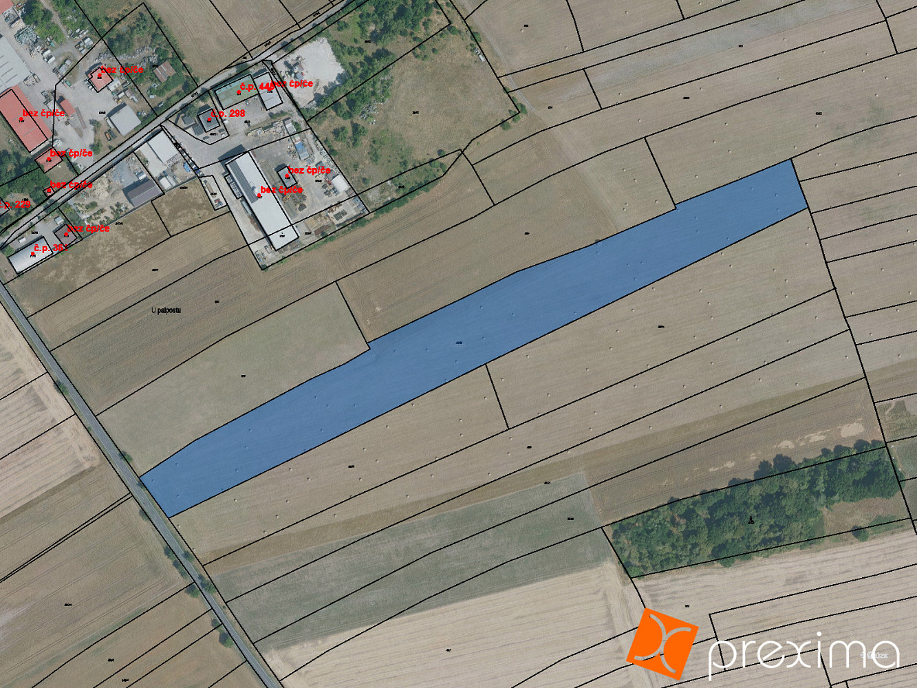 Prodej pole 401 m²