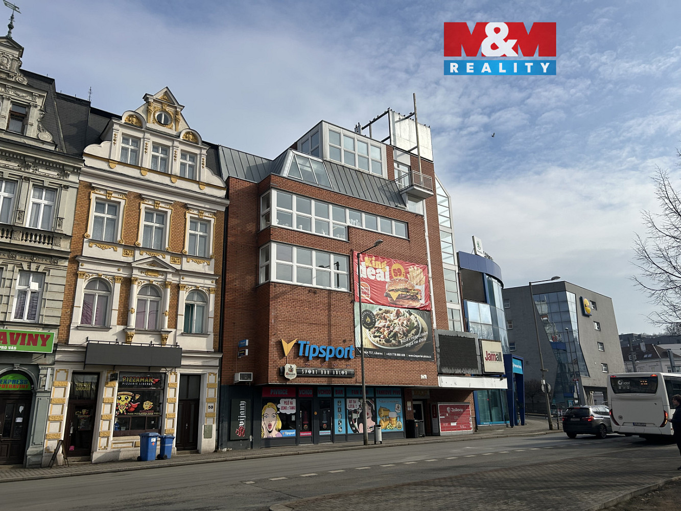 Pronájem obchodních prostor 170 m²
