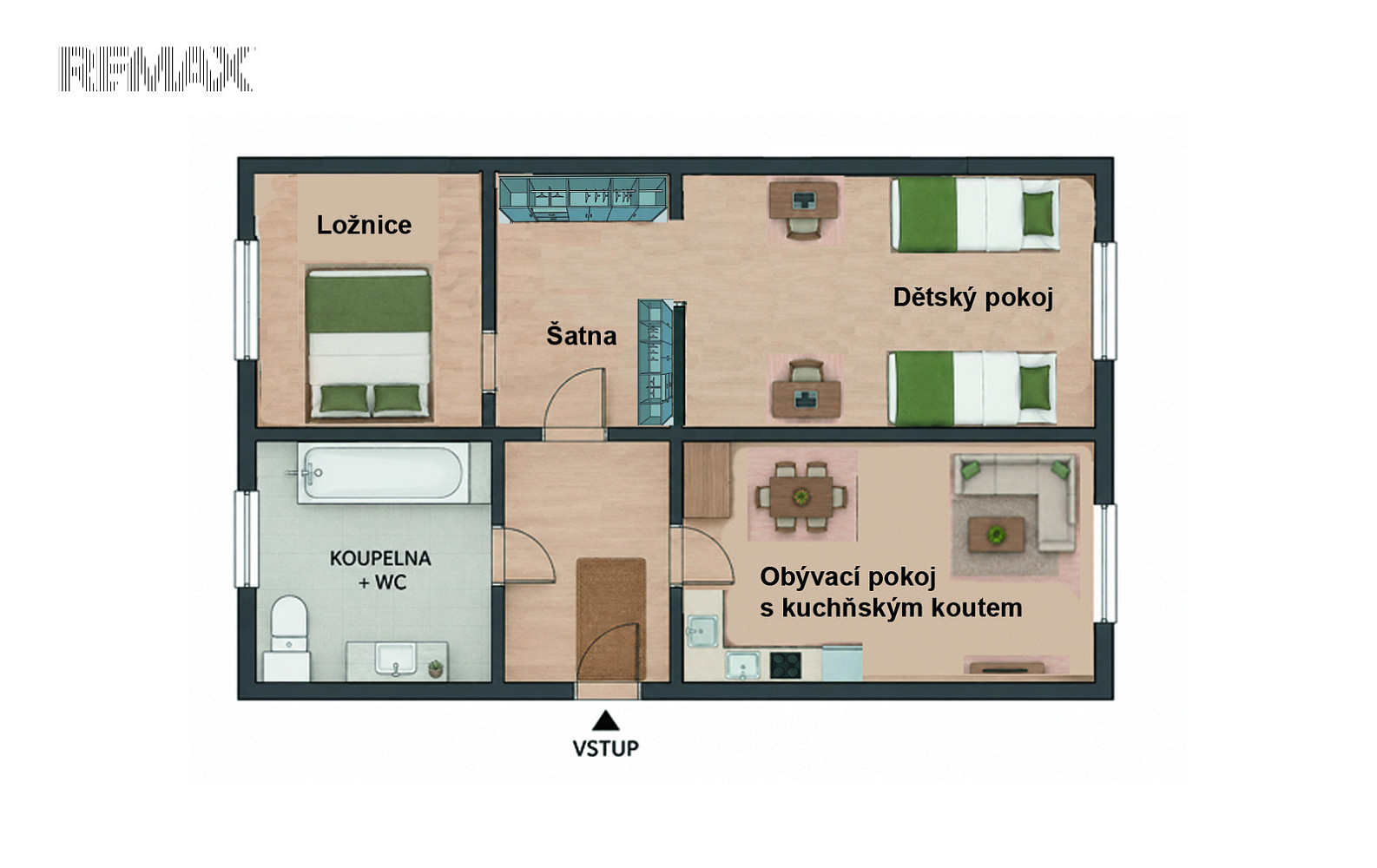 Prodej bytu 3+kk 83 m² – pohled 6
