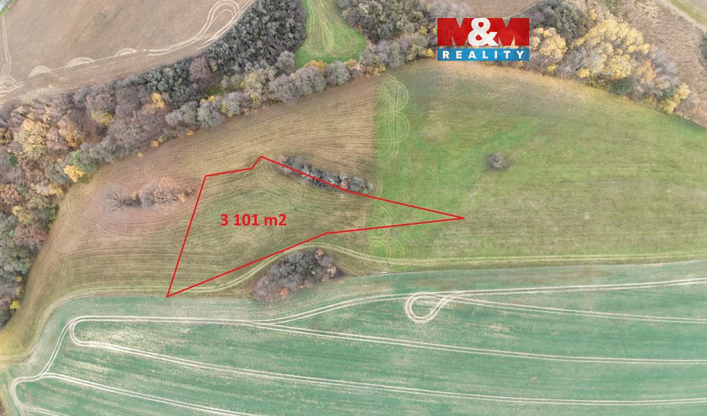 Prodej louky 3 101 m², Skuteč – fotka 1 z 5