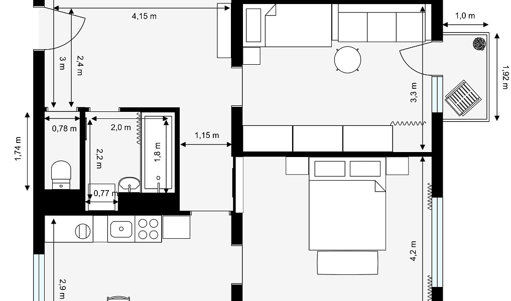 Prodej bytu 2+1 66 m², Tábor – náhled fotky 23