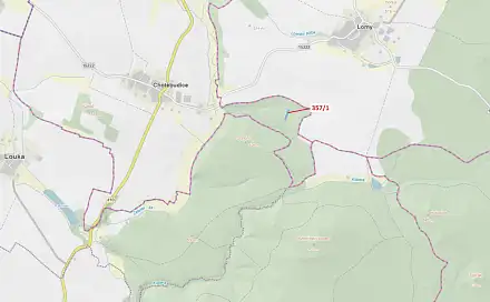 Dražba lesa 1 670 m², Lomy