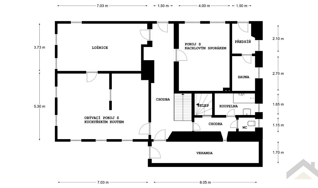 Prodej chaty/chalupy 172 m² s pozemkem 3 304 m², Králíky – náhled fotky 11
