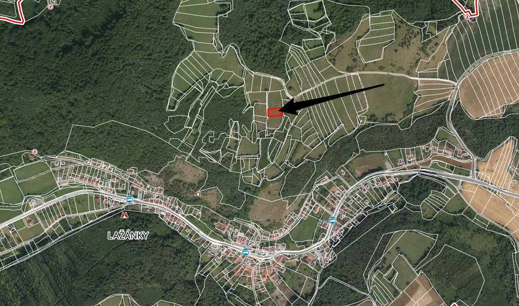 Prodej louky 1 448 m², Blansko – fotka 1 z 1