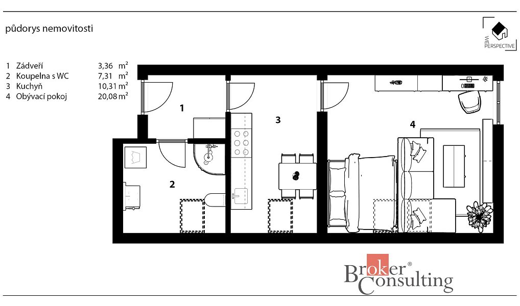 Prodej bytu 1+1 41 m², Třebechovice pod Orebem – náhled fotky 23