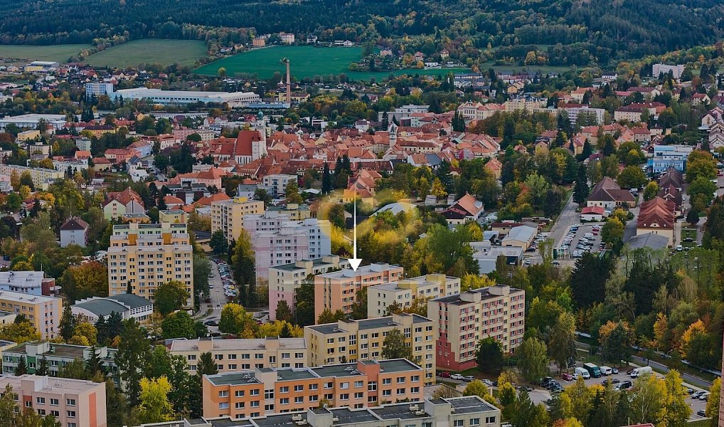 Prodej bytu 1+kk, 40 m², Prachatice II - Prachatice, Prachatice