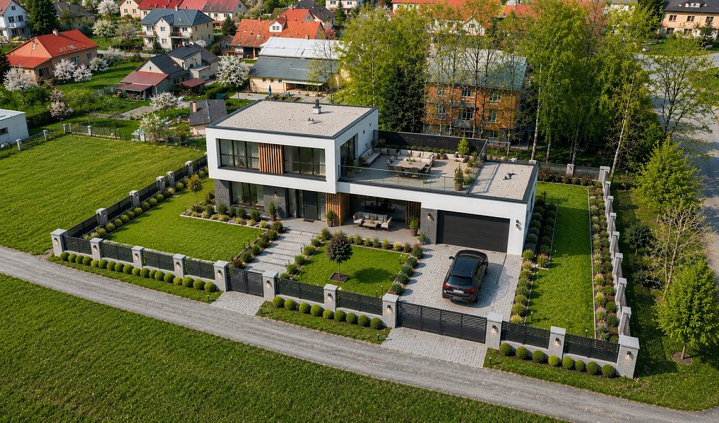 Prodej stavebního pozemku 1 156 m², Lešná – náhled fotky 3