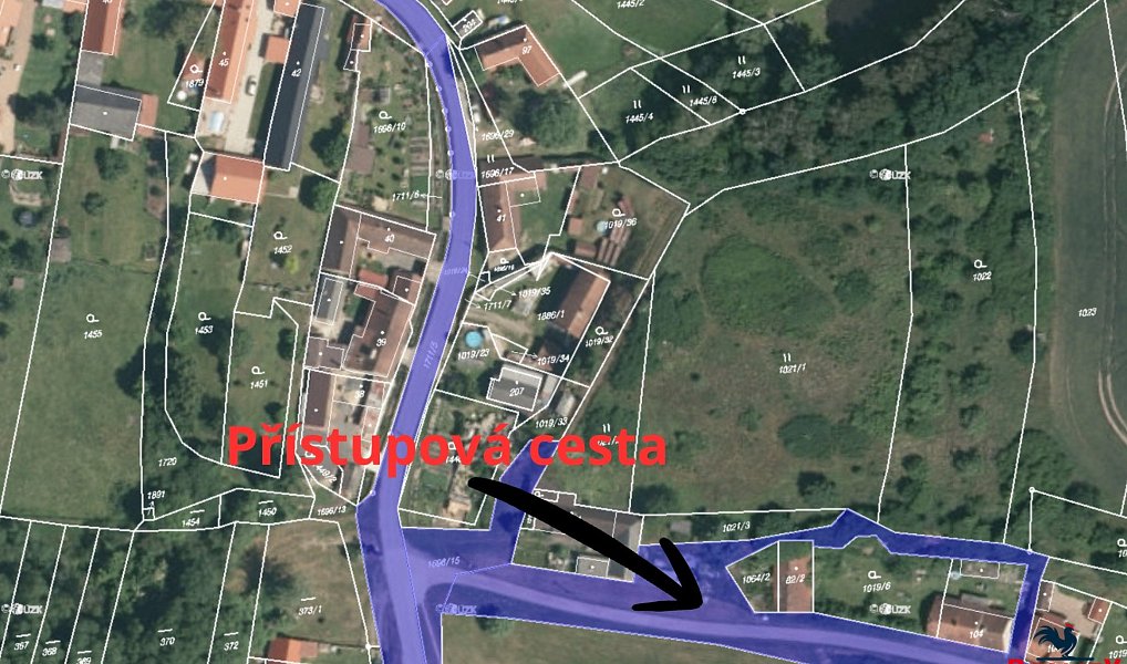 Prodej zahrady 2 658 m², Černýšovice – náhled fotky 4