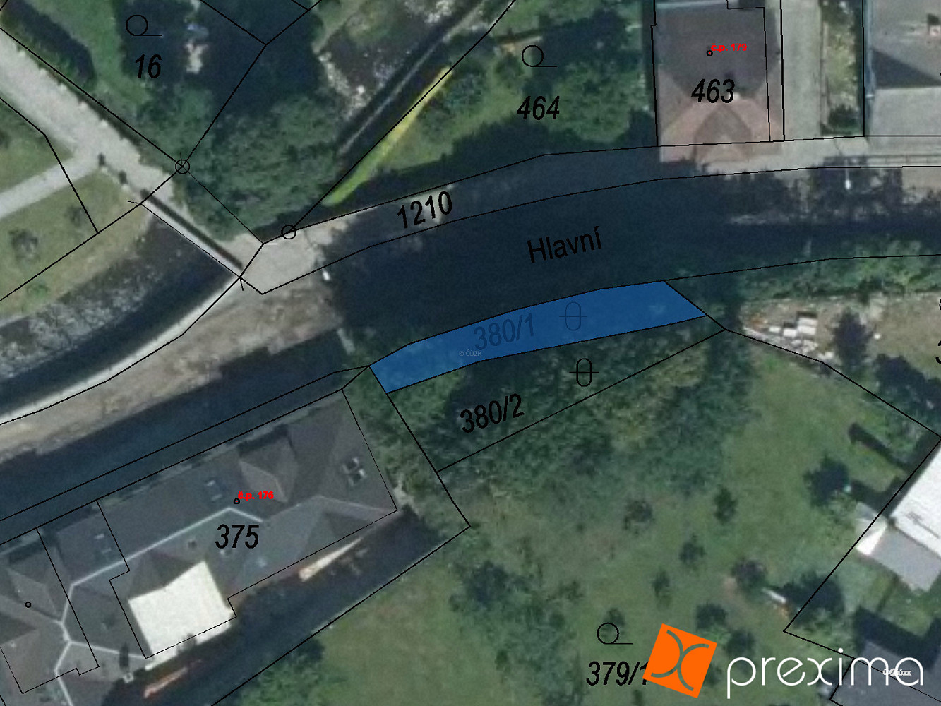 Prodej stavebního pozemku 72 m²