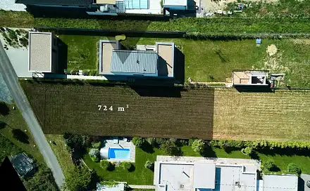 Prodej stavebního pozemku 724 m², Popovická, Rajhrad, okres Brno-venkov