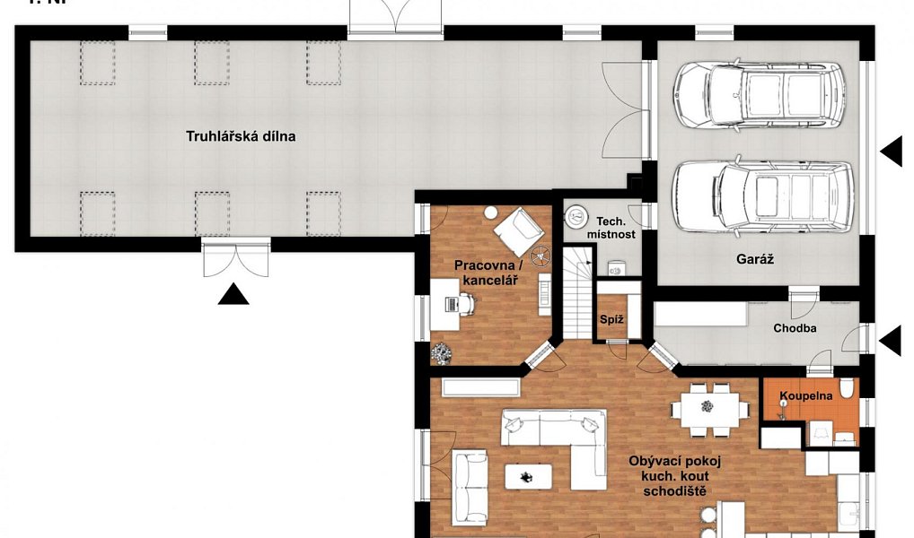 Prodej domu 373 m² s pozemkem 2 175 m², Libeř – náhled fotky 13