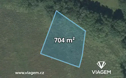 Prodej pole 704 m², Přechovice, okres Strakonice