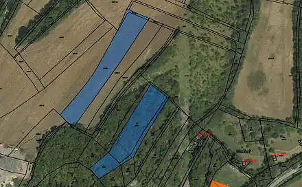 Prodej pole 2 484 m², Boskovice, okres Blansko