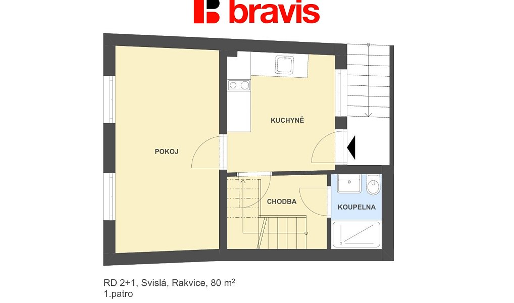 Prodej domu 80 m² s pozemkem 89 m², Rakvice – náhled fotky 4