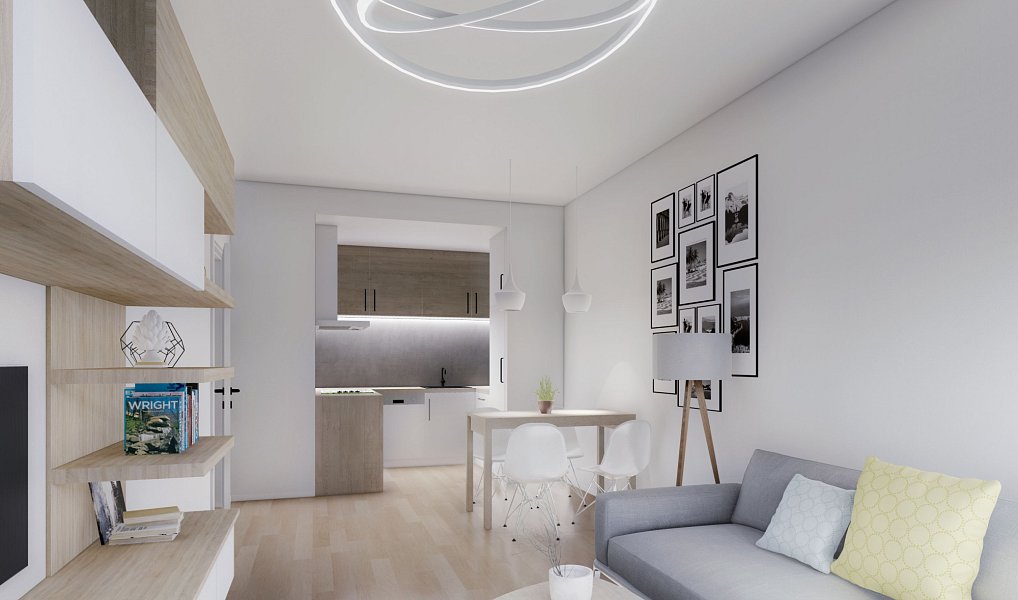 Prodej bytu 2+kk 64 m², Milovice – náhled fotky 4