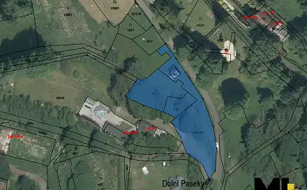Prodej stavebního pozemku 2 081 m², Aš, okres Cheb