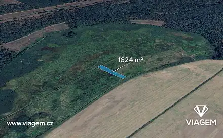 Prodej pole 1 624 m², Rohatec, okres Hodonín