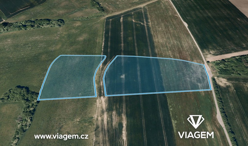 Prodej pole 1 490 m², Šarovy – náhled fotky 2