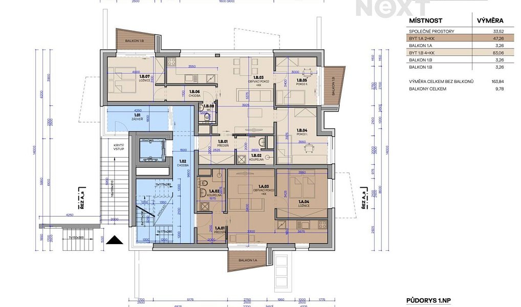 Prodej bytu 4+kk 90 m², Fryšták – náhled fotky 4