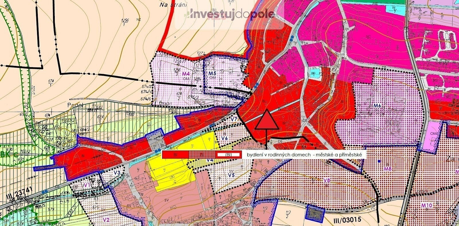 Prodej stavebního pozemku 3 529 m² – fotografie 4