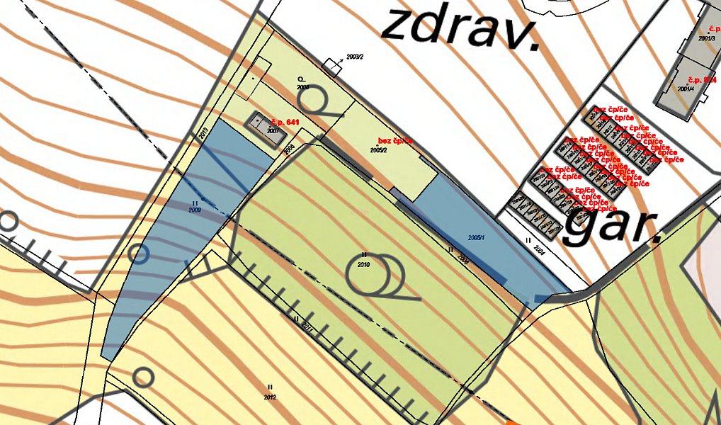 Prodej pozemku 1 351 m², Bílovec – náhled fotky 3