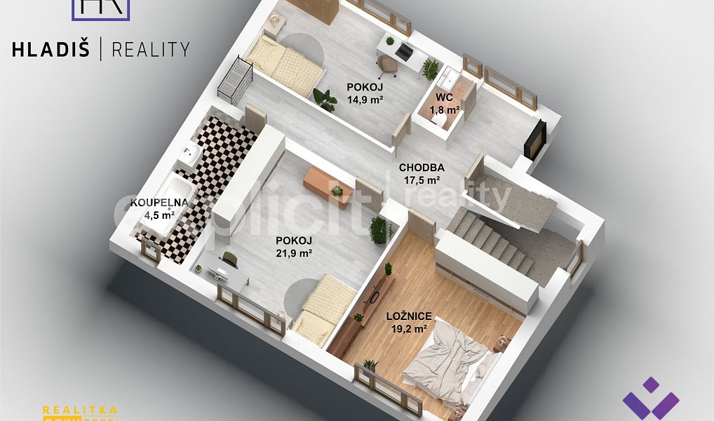 Prodej domu 163 m² s pozemkem 616 m², Šumice – náhled fotky 34