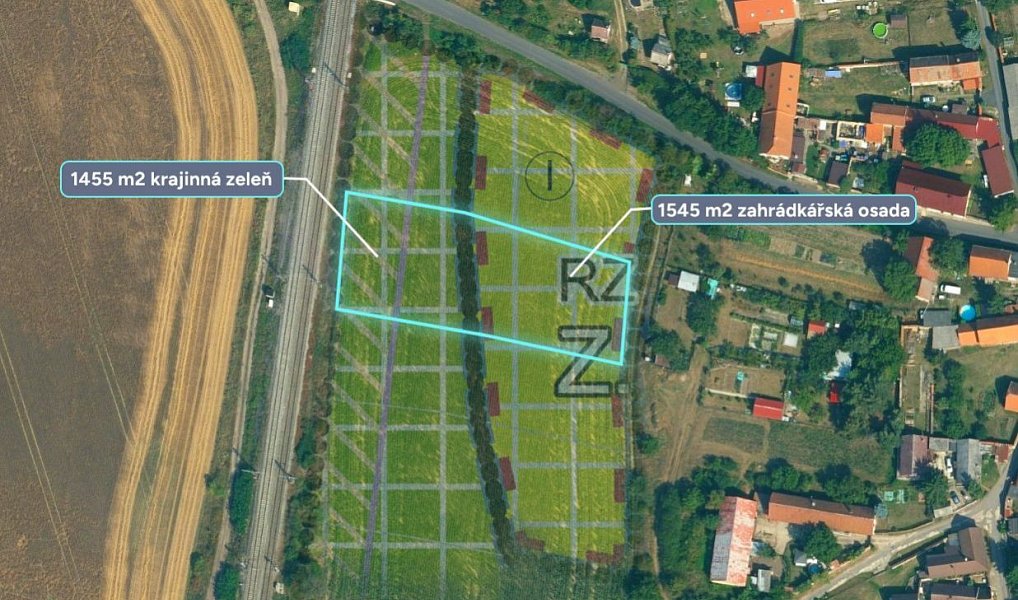 Prodej zahrady 3 000 m², Štětí – náhled fotky 2