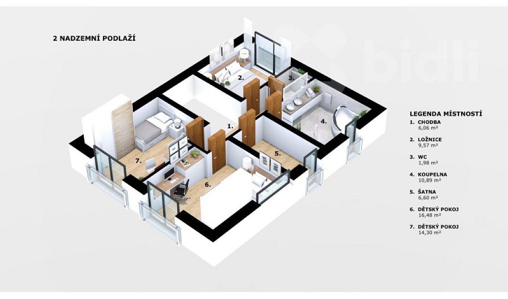 Prodej domu 134 m² s pozemkem 590 m², Mladé Buky – náhled fotky 5