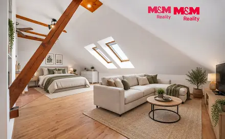 Prodej bytu 1+kk 55 m², 5. května, Mníšek pod Brdy, okres Praha-západ