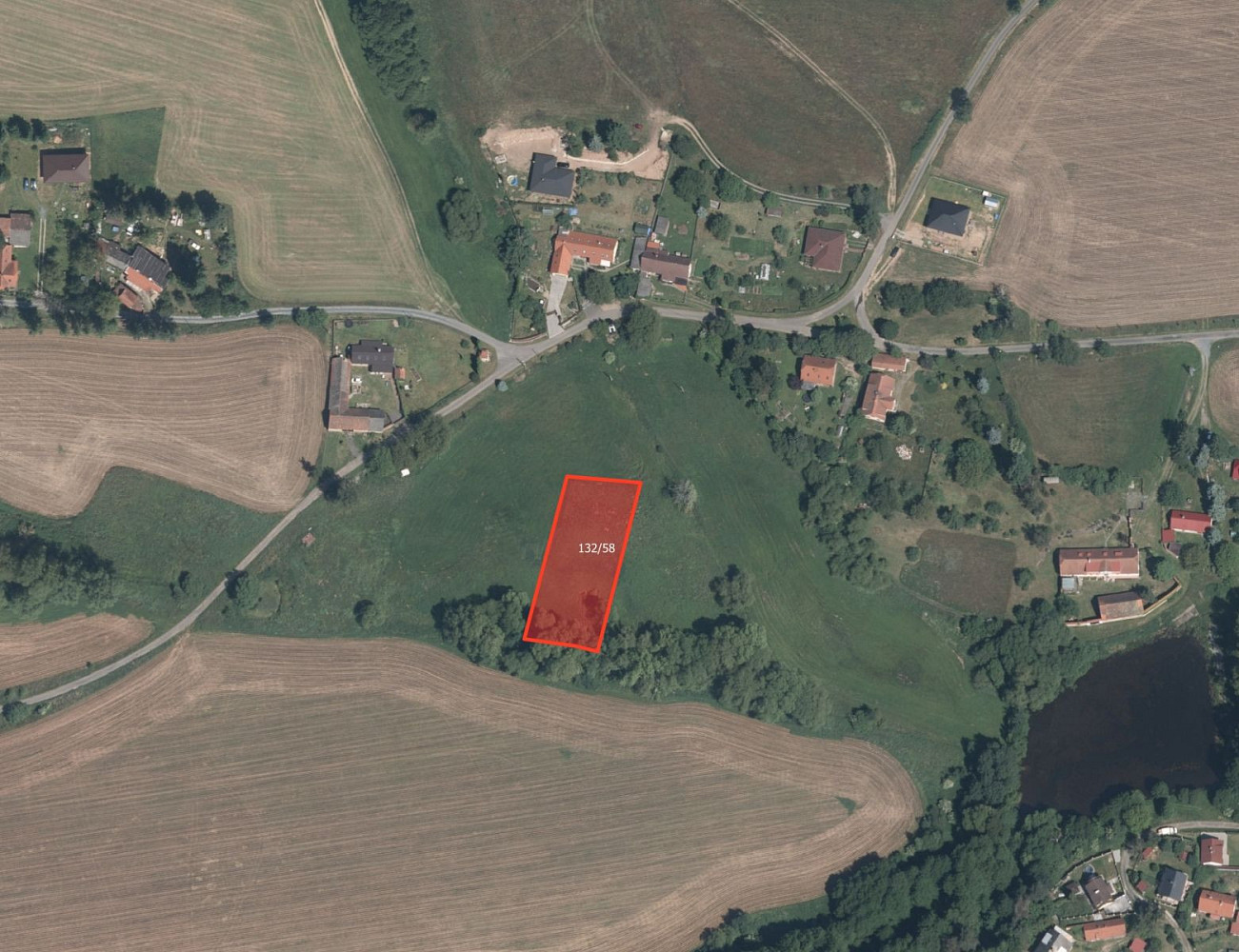 Prodej louky 2 076 m² rezervováno
