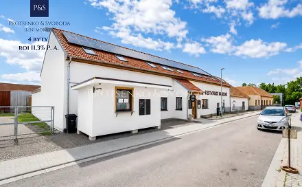 Prodej nájemního domu, činžáku 218 m², Lahoferova, Dobšice, okres Znojmo